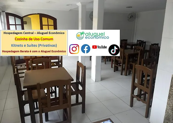 Cabo Frio - Hospedagem Central - Aluguel Economico